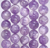 14MM Lavender Amethyst Gemstone Grade A Round Loose Beads 7.5 inch Half Strand (80003996 H-B106)