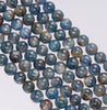 6MM Dark Blue Kyanite Gemstone Round Loose Beads 15.5 inch Full Strand (80004003-A174)