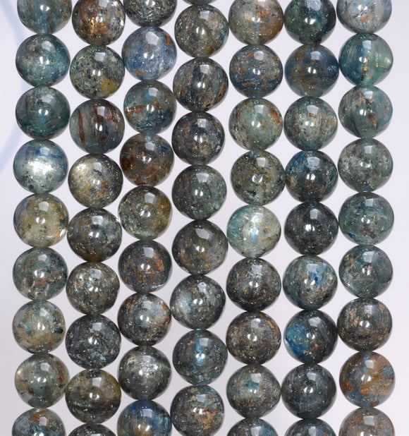 6MM Kyanite Gemstone Round Loose Beads 15.5 inch Full Strand (80004004-A174)