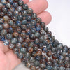 6MM Brown Blue Kyanite Gemstone Round Loose Beads 15.5 inch Full Strand (80004005-A174)