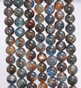 6MM Brown Blue Kyanite Gemstone Round Loose Beads 15.5 inch Full Strand (80004005-A174)