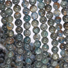 7MM Kyanite Gemstone Round Loose Beads 15.5 inch Full Strand (80004010-A174)