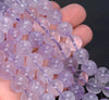 12MM Lavender Amethyst Gemstone Grade AA Round Loose Beads 7.5 inch Half Strand (80004023-B106)