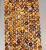 4MM Tiger Eye Gemstone Grade AB Round Loose Beads 15 inch Full Strand (80004041-B107)