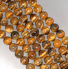 8MM Tiger Eye Gemstone Grade B Round Loose Beads 15.5 inch Full Strand (80004048-B107)