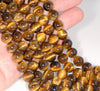 10MM Tiger Eye Gemstone Grade A Round Loose Beads 15.5 inch Full Strand (80004050-B107)