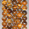 10MM Tiger Eye Gemstone Grade AB Round Loose Beads 7.5 inch Half Strand (80004052 H-B107)