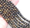 6MM Tiger Eye Gemstone Grade AA Round Loose Beads 15 inch Full Strand (80004057-B108)