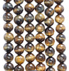 8MM Tiger Eye Gemstone Grade A Round Loose Beads 7.5 inch Half Strand (80004061 H-B108)