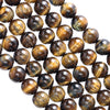 8MM Tiger Eye Gemstone Grade AB Round Loose Beads 15.5 inch Full Strand (80004062-B108)