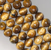 10MM Tiger Eye Gemstone Grade A Round Loose Beads 7.5 inch Half Strand (80004064 H-B108)