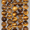 12MM Tiger Eye Gemstone Grade B Round Loose Beads 15.5 inch Full Strand (80004065-B108)