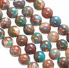 10MM Brown Imperial Jasper Gemstone Round Loose Beads 15.5 inch Full Strand (80004091-B109)