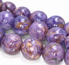 20MM Charoite Gemstone Grade AA Round Loose Beads (80004110-A175)