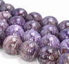 20MM Charoite Gemstone Grade A Round Loose Beads (80004111-A175)