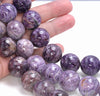 18MM Charoite Gemstone Grade A Round Loose Beads (80004114-A175)