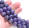 14MM Charoite Gemstone Grade AA Round Loose Beads 8 inch Half Strand (80004119-A175)