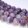 14MM Charoite Gemstone Grade A Round Loose Beads 8 inch Half Strand (80004121-A175)