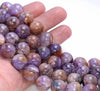 14MM Charoite Gemstone Grade AA Round Loose Beads 8 inch Half Strand (80004124-A175)