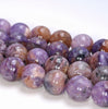 14MM Charoite Gemstone Grade AA Round Loose Beads 8 inch Half Strand (80004124-A175)