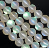 10MM Matte Rainbow Mystic Aura Quartz Gemstone Round Loose Beads 7 inch Half Strand (80004134 H-B112)