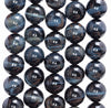 10MM Blue Tiger Eye Gemstone Grade AAA Round Loose Beads 7.5 inch Half Strand (80004135-B111)