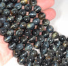 10MM Blue Tiger Eye Gemstone Grade AA Round Loose Beads 7.5 inch Half Strand (80004136 H-B111)