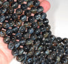 10MM Blue Tiger Eye Gemstone Grade A Round Loose Beads 7.5 inch Half Strand (80004137 H-B111)