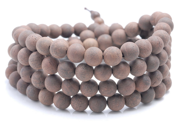 8MM Vietnam Aquilaria Eaglewood Round Loose Beads 33 inch (80004150-W12)