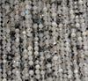 3.5MM Rainbow Moonstone Gemstone Grade A Micro Faceted Round Loose Beads 15.5 inch Full Strand (80006523-A204)