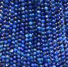 4MM Lapis Lazuli Gemstone Grade AA Micro Faceted Round Loose Beads 15 inch Full Strand (80006528-A204)