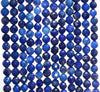 4MM Lapis Lazuli Gemstone Grade AA Micro Faceted Round Loose Beads 15 inch Full Strand (80006528-A204)