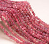 5MM Light Pink Tourmaline Gemstone Grade AA Micro Faceted Round Loose Beads 15.5 inch Full Strand (80006532-A205)