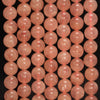 5-6MM Light Strawberry Quartz Gemstone Round Loose Beads 15.5 inch Full Strand (80006557-495)