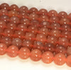 5-6MM Deep Strawberry Quartz Gemstone Round Loose Beads 15.5 inch Full Strand (80006556-495)