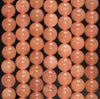 7MM Deep Strawberry Quartz Gemstone Round Loose Beads 15.5 inch Full Strand (80006561-495)