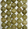 10MM Rare Green Phantom Quartz Gemstone Round Loose Beads 7 inch Half Strand (80006577-496)