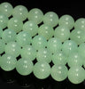 7-8MM Rare Green Genuine Cat Eye Calcite Gemstone Round Loose Beads 7 inch Half Strand (80006596-497)