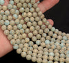 8MM African Opal Sea Sediment Jasper Gemstone Round Loose Beads 15 inch Full Strand (80006723-881)