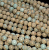 8MM African Opal Sea Sediment Jasper Gemstone Round Loose Beads 15 inch Full Strand (80006723-881)