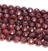 8MM Garnet Gemstone Faceted Round Loose Beads 15.5 inch Full Strand (80006757-A207)