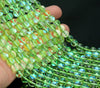 10MM Green Mystic Aura Quartz Gemstone Round Loose Beads 15 inch Full Strand (80006766-A208)