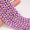 5MM Genuine Phosphosiderite Gemstone Grade A Purple Round Loose Beads 15.5 inch Full Strand (80009633-A176)