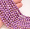 5MM Genuine Phosphosiderite Gemstone Grade A Purple Round Loose Beads 15.5 inch Full Strand (80009634-A176)