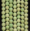 8MM Light Green Chrysotine Turquoise Gemstone Grade AA Round Loose Beads 15.5 inch Full Strand (80009654-A191)