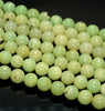 8MM Light Green Chrysotine Turquoise Gemstone Grade AA Round Loose Beads 15.5 inch Full Strand (80009655-A191)