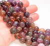 6MM Rare Cacoxenite Auralite 23 Gemstone Grade AA Round Loose Beads 7 inch Half Strand (80009727-A180)