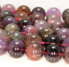 11-12MM Rare Cacoxenite Auralite 23 Gemstone Grade AA Round Loose Beads 7 inch Half Strand (80009733-A180)