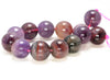 14MM Rare Cacoxenite Auralite 23 Gemstone Grade AA Round Loose Beads 7 inch Half Strand (80009738-A180)