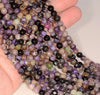 7MM Purple Genuine Charoite Gemstone Grade AB Round Loose Beads 15.5 inch Full Strand (80009744-A181)